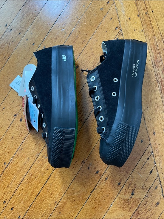 Converse Shoes - Ameri x Converse Japan Low Top Platform Sneakers in Black